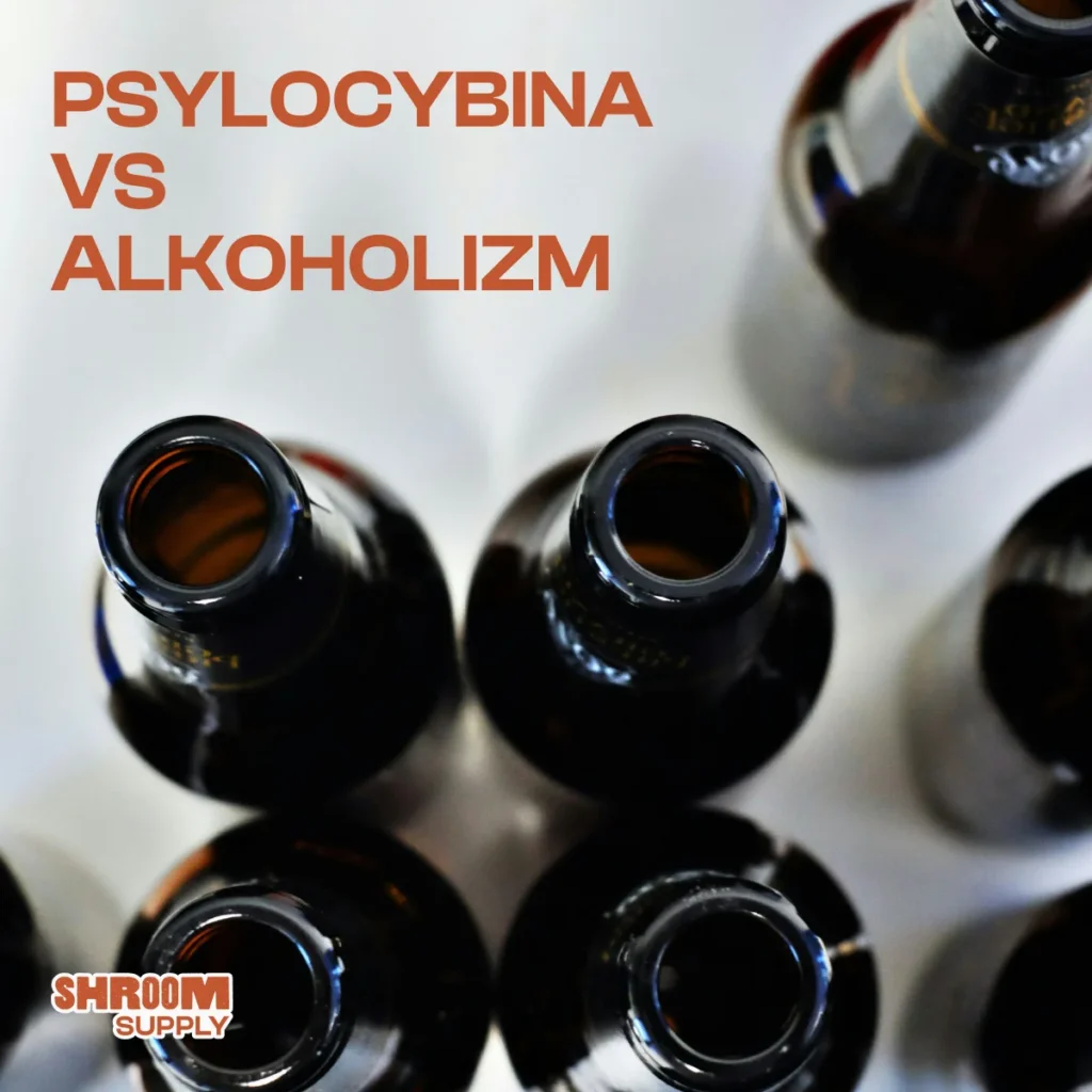 psylocybina a alkoholizm